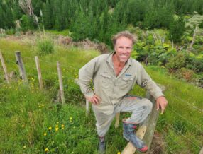 Maungaturoto beef farmer Ian Cawkwell who has teamed up with KMR to fast-track native tree regeneration